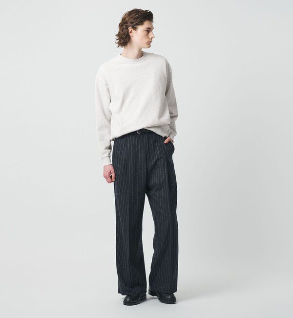 BEAUTY&YOUTH UNITED ARROWS「クラッシュ クルーネック スウェット」|Tシャツ・カットソー|