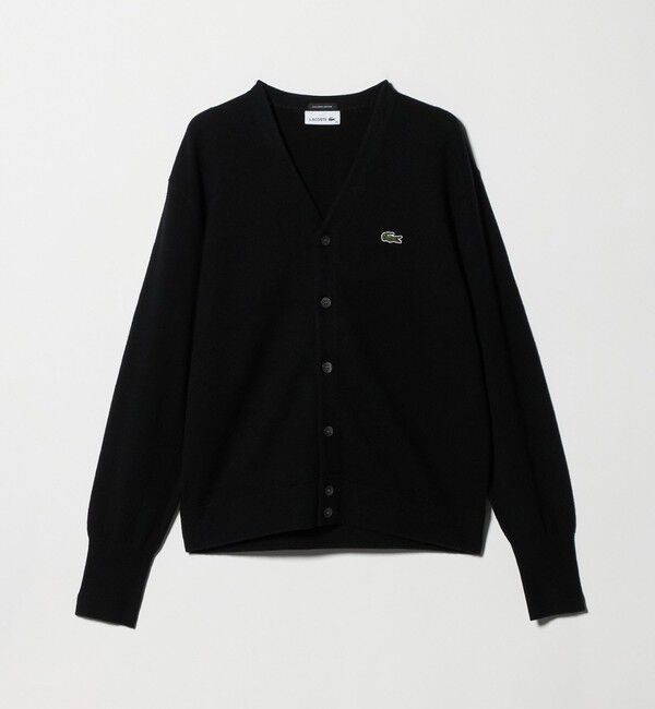 BEAUTY&YOUTH UNITED ARROWS「【別注】＜LACOSTE＞ロングスリーブニットカーディガン」|カーディガン|