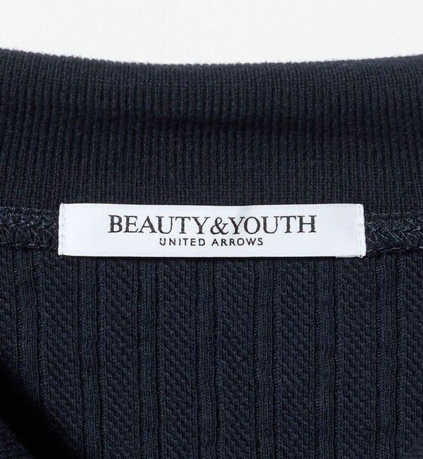 BEAUTY&YOUTH UNITED ARROWS「コットン タックリブ カーディガン」|カーディガン|