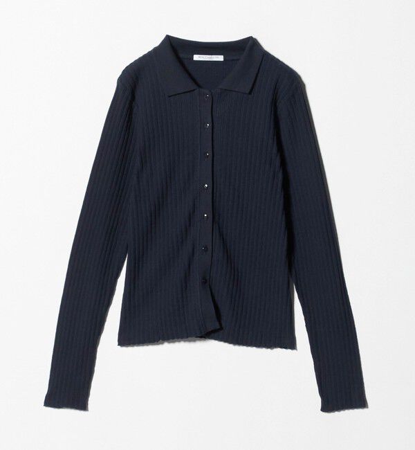 BEAUTY&YOUTH UNITED ARROWS「コットン タックリブ カーディガン」|カーディガン|