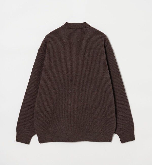 STEVEN ALAN「＜Steven Alan＞ オーストラリアンラムズウール ポロカラー ニット NARROW」|ニット・セーター|