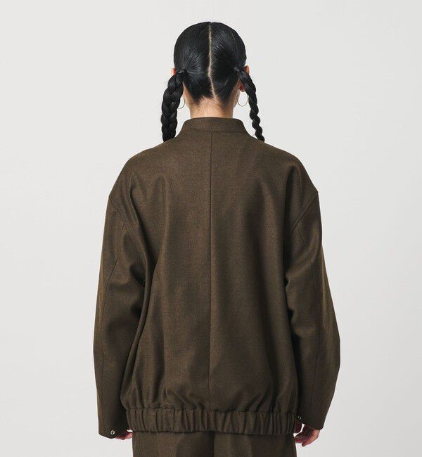 BEAUTY&YOUTH UNITED ARROWS「毛ブレンド スナップブルゾン」|ブルゾン・スタジャン|