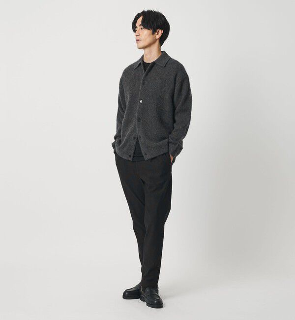 BEAUTY&YOUTH UNITED ARROWS「パーフェクトストレッチ 1プリーツ テーパード イージーパンツ NO.5」|チノ|