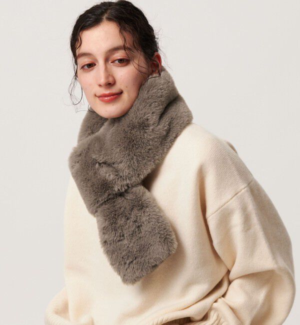 BEAUTY&YOUTH UNITED ARROWS「ファーライク マフラー」|マフラー|