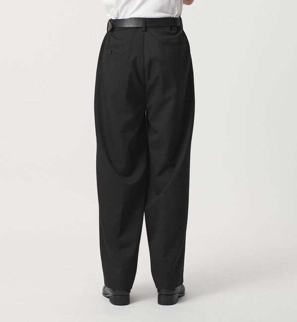 MONKEY TIME「TWツイル 2P ワイド ストレート スラックス」|チノ|