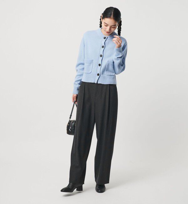 BEAUTY&YOUTH UNITED ARROWS「ウールブレンド ツイルバックゴムパンツ ウォッシャブル」|その他|