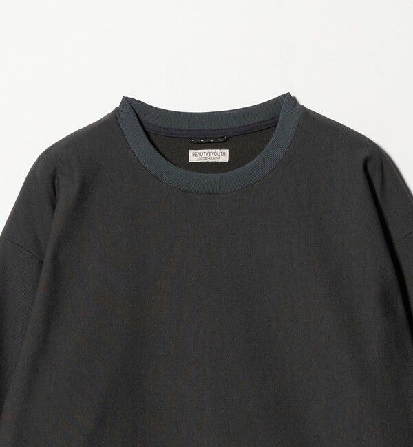 BEAUTY&YOUTH UNITED ARROWS「&rdquo;パーフェクトストレッチ&rdquo; アジャスト クルーネック トップス 伸縮性あり」|Tシャツ・カットソー|