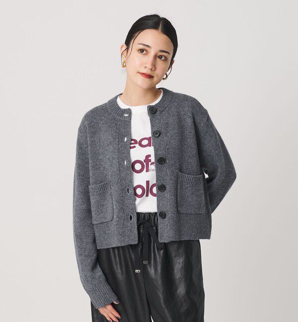 BEAUTY&YOUTH UNITED ARROWS「ウール ポケット カーディガン ウォッシャブル」|カーディガン|