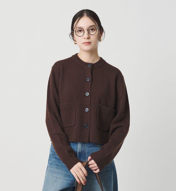 BEAUTY&YOUTH UNITED ARROWS「ウール ポケット カーディガン ウォッシャブル」|カーディガン|