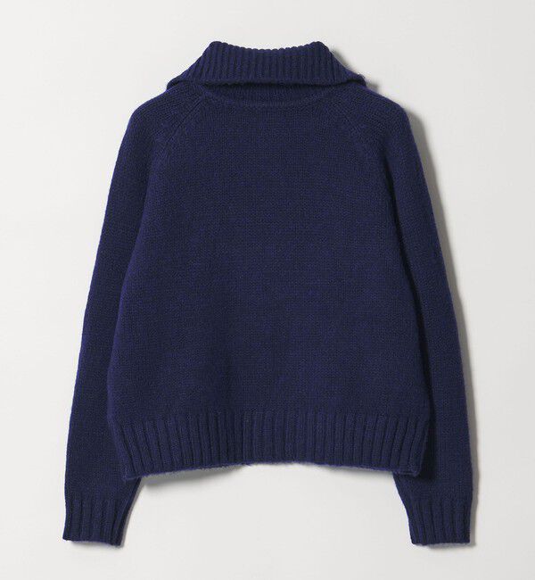 BEAUTY&YOUTH UNITED ARROWS「ウールナイロン ハーフジップ ニットプルオーバー」|ニット・セーター|