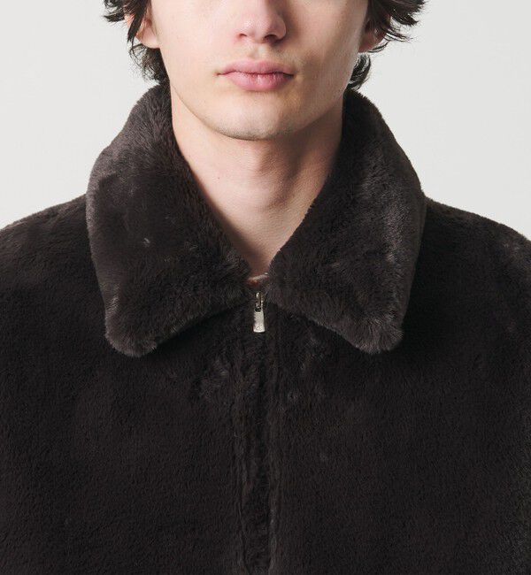 MONKEY TIME「ファーライク ミリタリー ブルゾン」|その他|