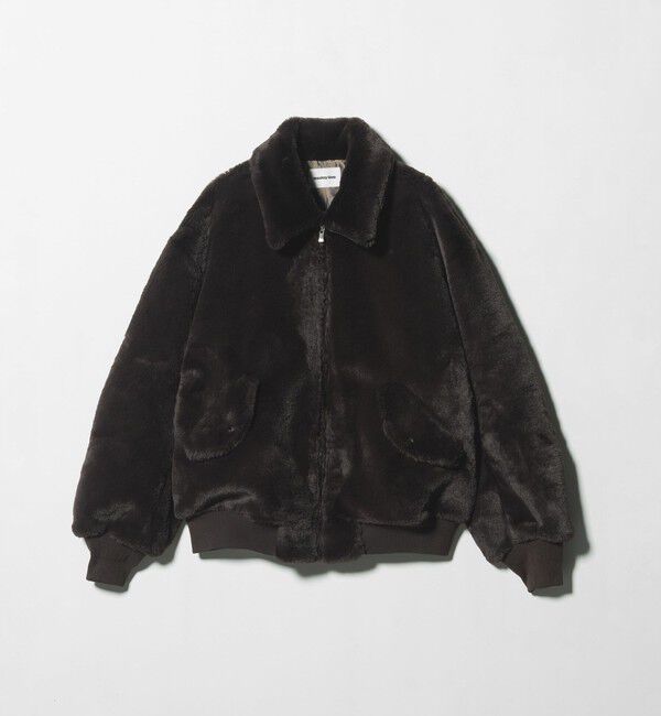 MONKEY TIME「ファーライク ミリタリー ブルゾン」|その他|