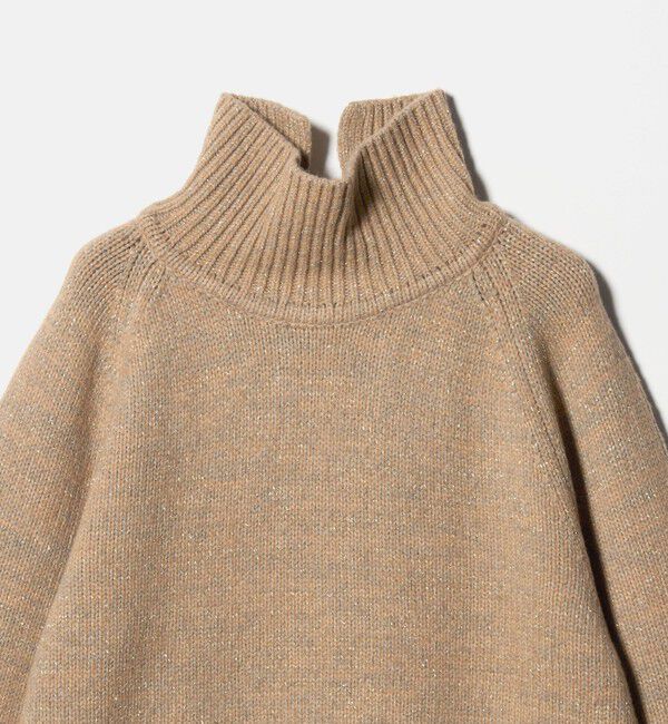 BEAUTY&YOUTH UNITED ARROWS「ミックスカラー ラメ タートルネック ニットプルオーバー」|ニット・セーター|