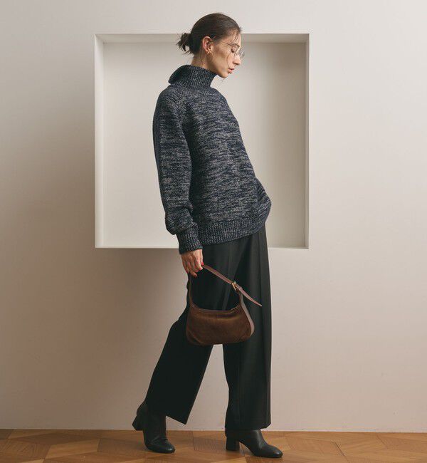 BEAUTY&YOUTH UNITED ARROWS「ミックスカラー ラメ タートルネック ニットプルオーバー」|ニット・セーター|