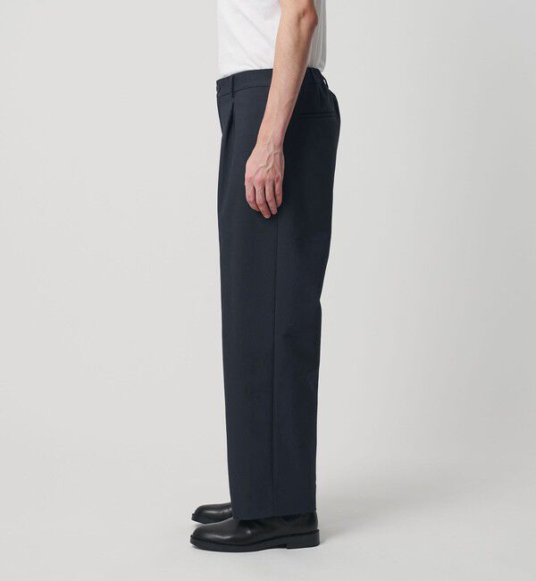 BEAUTY&YOUTH UNITED ARROWS「PROCO 1プリーツ ワイドテーパードパンツ NO.9」|チノ|