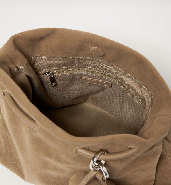 BEAUTY&YOUTH UNITED ARROWS「スエードライク チャーム ドロスト バッグ」|ショルダー・メッセンジャー|