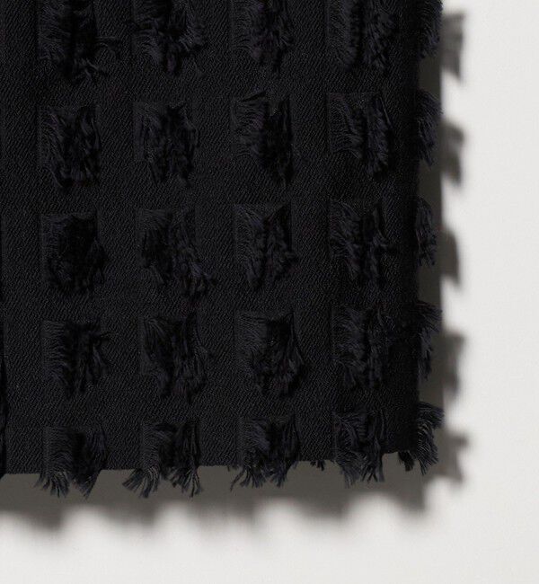 BEAUTY&YOUTH UNITED ARROWS「スクエア フリンジ ジャガード スカート」|スカート|