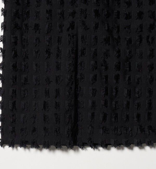 BEAUTY&YOUTH UNITED ARROWS「スクエア フリンジ ジャガード スカート」|スカート|