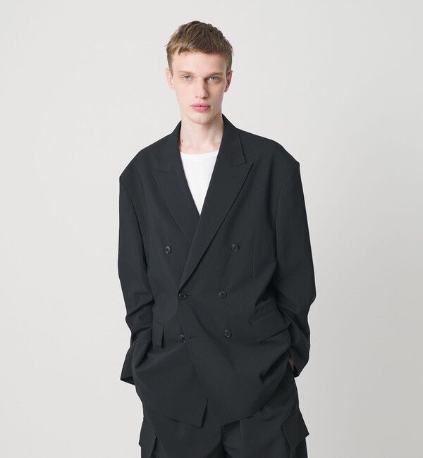 MONKEY TIME「RENU TROシリーズ ダブル ブレスト ジャケット -セットアップ対応-」|テーラードジャケット|