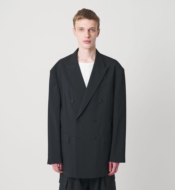 MONKEY TIME「RENU TROシリーズ ダブル ブレスト ジャケット -セットアップ対応-」|テーラードジャケット|