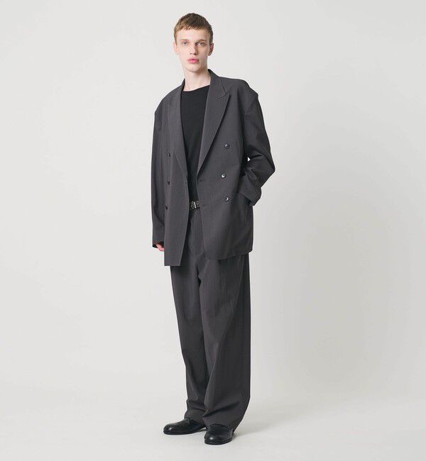 MONKEY TIME「RENU TROシリーズ ダブル ブレスト ジャケット -セットアップ対応-」|テーラードジャケット|