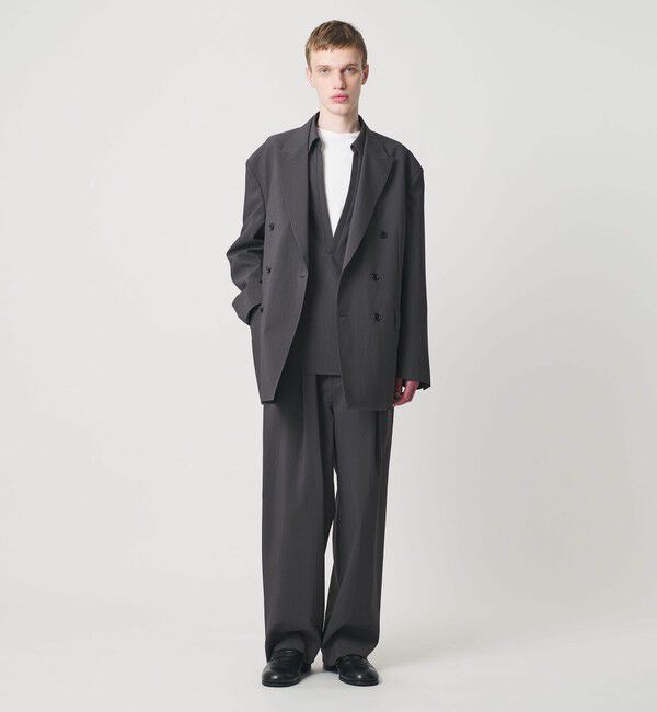 MONKEY TIME「RENU TROシリーズ ダブル ブレスト ジャケット -セットアップ対応-」|テーラードジャケット|