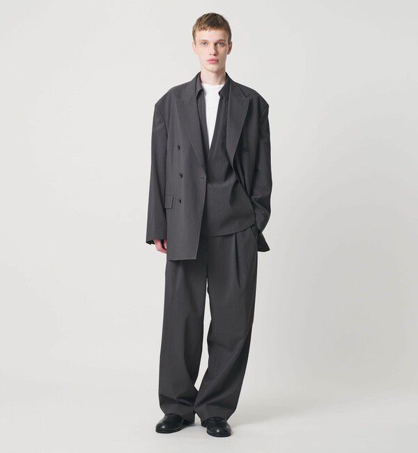 MONKEY TIME「RENU TROシリーズ ダブル ブレスト ジャケット -セットアップ対応-」|テーラードジャケット|