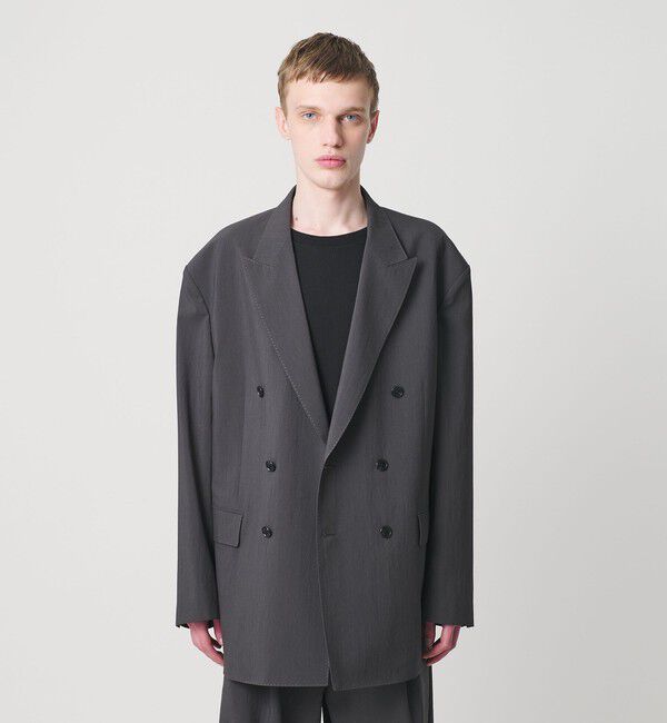 MONKEY TIME「RENU TROシリーズ ダブル ブレスト ジャケット -セットアップ対応-」|テーラードジャケット|