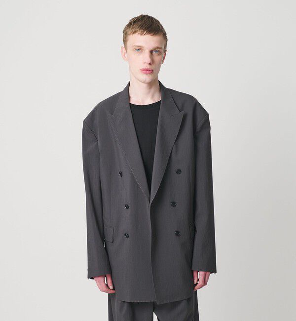 MONKEY TIME「RENU TROシリーズ ダブル ブレスト ジャケット -セットアップ対応-」|テーラードジャケット|