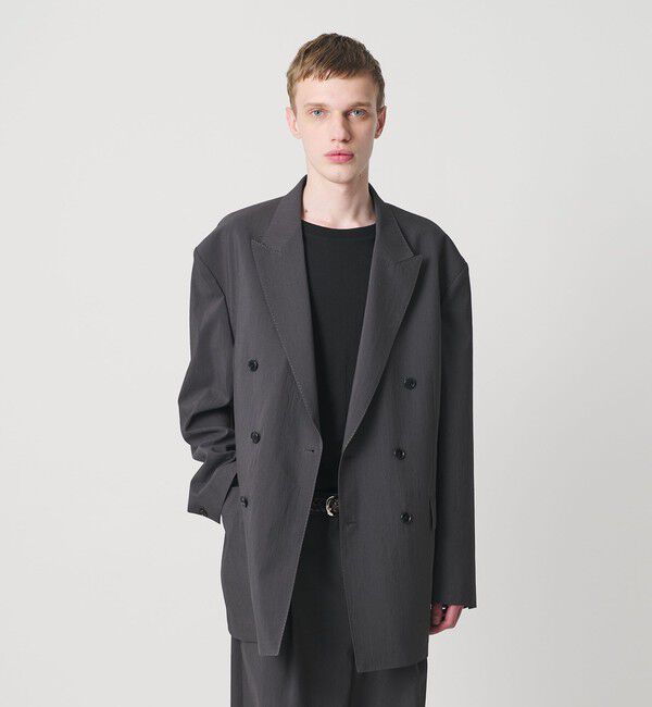 MONKEY TIME「RENU TROシリーズ ダブル ブレスト ジャケット -セットアップ対応-」|テーラードジャケット|