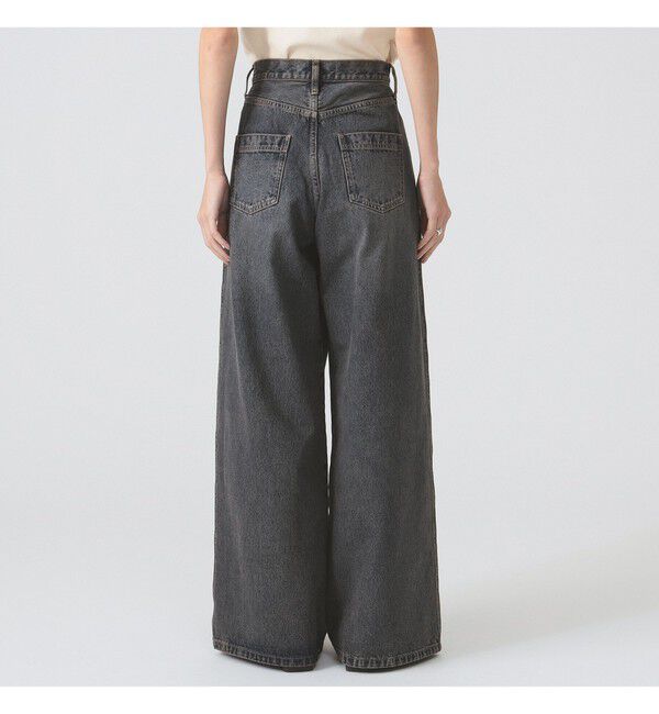 Ray BEAMS 「オーバーダイ デニム パンツ」|デニム|