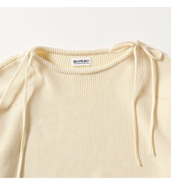 BEAMSBOY「ミリタリー ショート プルオーバー」|ニット・セーター|