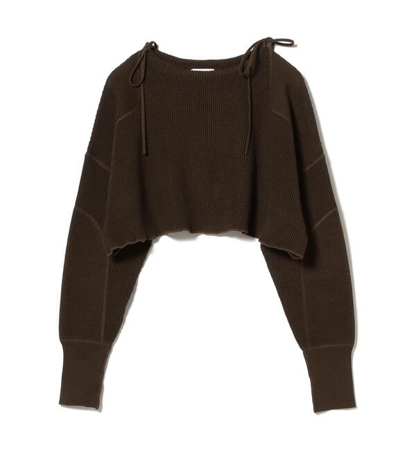 BEAMSBOY「ミリタリー ショート プルオーバー」|ニット・セーター|