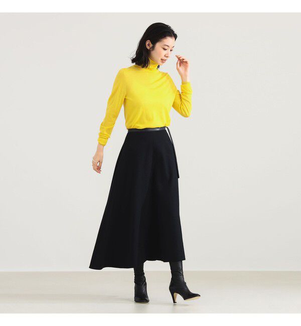 Demi-Luxe BEAMS 「AK+1 / 18ゲージ ハイネック プルオーバー」|ニット・セーター|