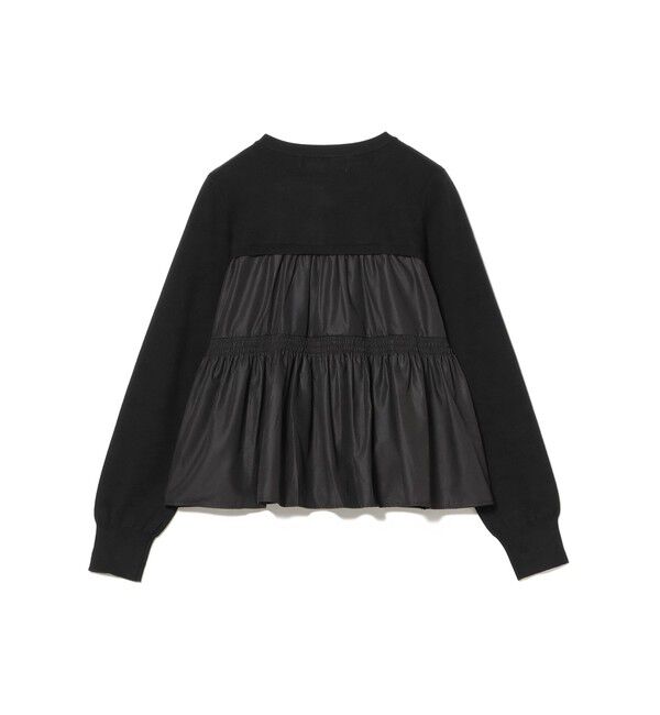 Ray BEAMS 「異素材 キリカエ カーディガン」|カーディガン|