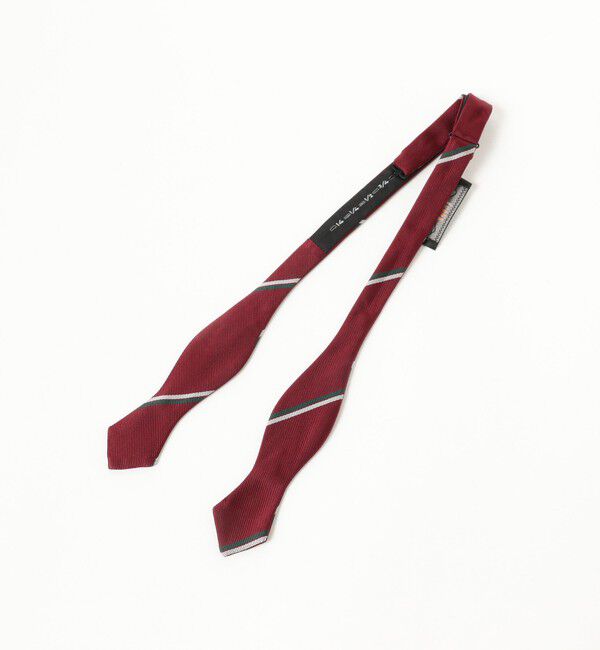 BEAMS PLUS「BEAMS PLUS / Silk Bow Tie Wide Regimental」|ネクタイ・蝶ネクタイ|
