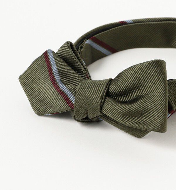 BEAMS PLUS「BEAMS PLUS / Silk Bow Tie Wide Regimental」|ネクタイ・蝶ネクタイ|