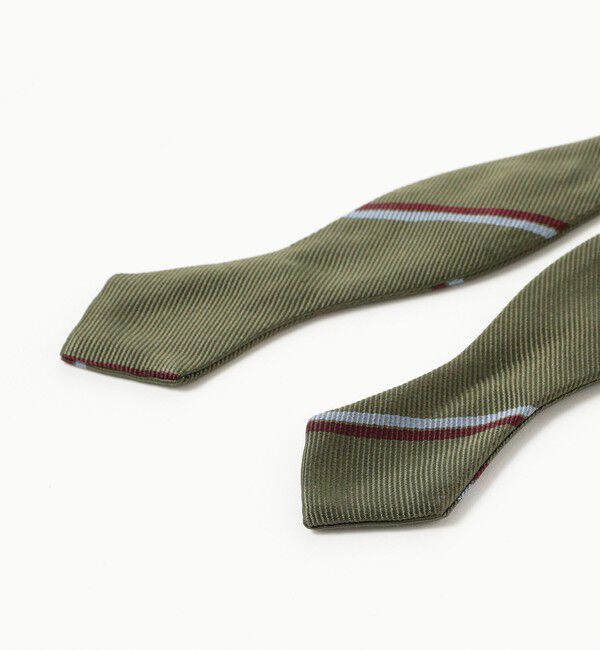 BEAMS PLUS「BEAMS PLUS / Silk Bow Tie Wide Regimental」|ネクタイ・蝶ネクタイ|