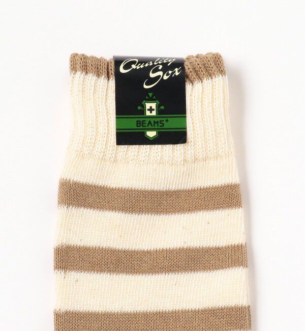 BEAMS PLUS「BEAMS PLUS / 2 Tone Stripe Socks 」|ソックス|