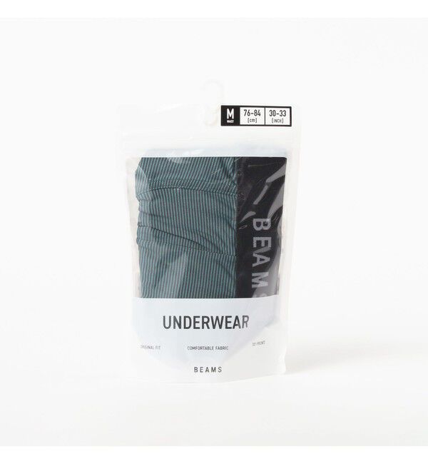 BEAMS「マイクロボーダー ボクサーパンツ」|インナー|