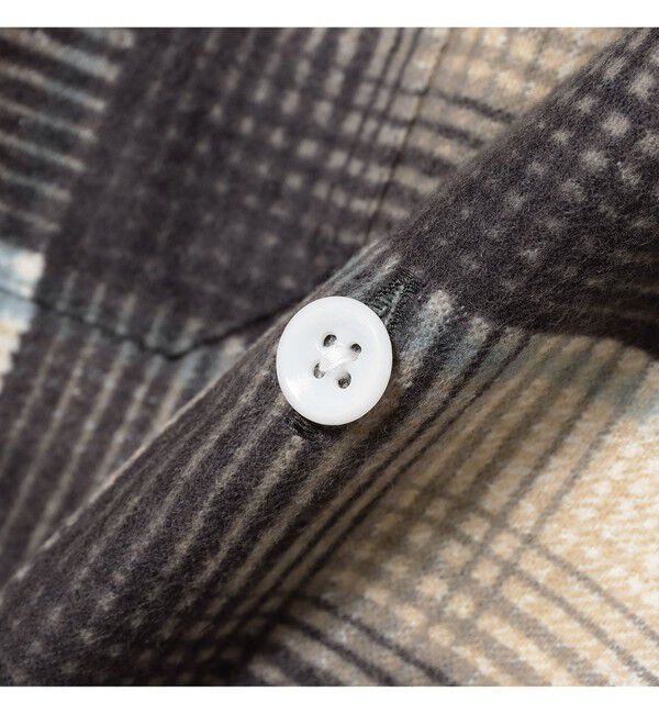BEAMS PLUS「MOJITO / ABSHINTH SHIRT Bar.2.0 Cotton Flannel Plaid」|シャツ・ブラウス|