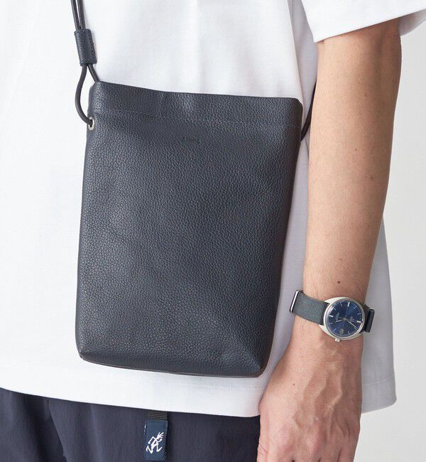 SHIPS「SHIPS: レザー ショルダーバッグ」|ショルダー・メッセンジャー|
