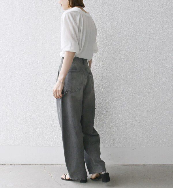 SHIPS any「SHIPS any:〈洗濯機可能〉コクーンペインター デニムパンツ［SHIPS any DENIM］」|デニム|