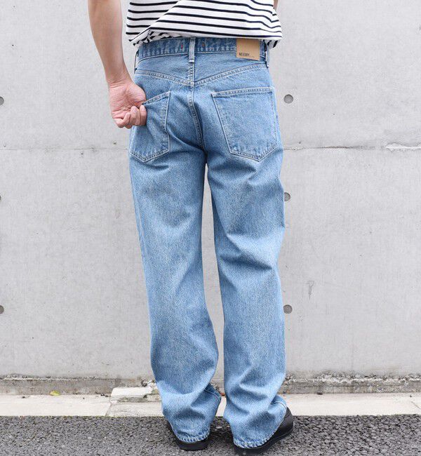 SHIPS any「【SHIPS any別注】NEEDBY heritage: JOE ストレート デニム パンツ◇」|デニム|