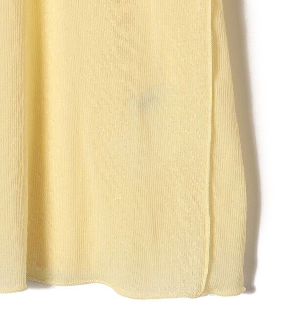 SHIPS for women「〈手洗い可能〉シアー ストレッチ クルーネック プルオーバー」|Tシャツ・カットソー|