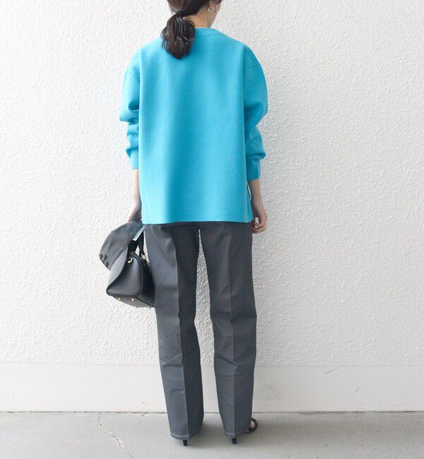 SHIPS any「SHIPS any:〈手洗い可能〉ミラノリブ スタンドカラー ニット プルオーバー」|ニット・セーター|