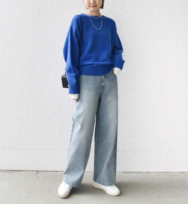 SHIPS for women「〈手洗い可能〉7G ウール カシミヤ ヘンリーネック 2WAY プルオーバー」|ニット・セーター|