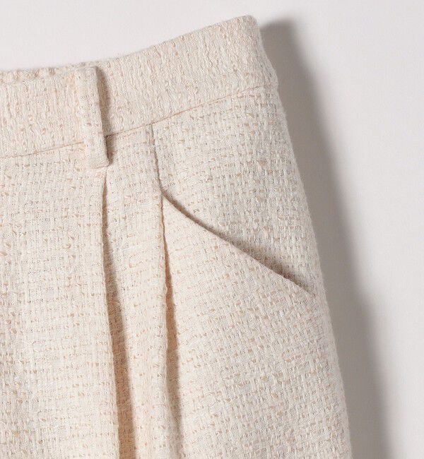 SHIPS any「SHIPS any: ツイード タック セミワイド パンツ［NAVY BLUE］」|その他|