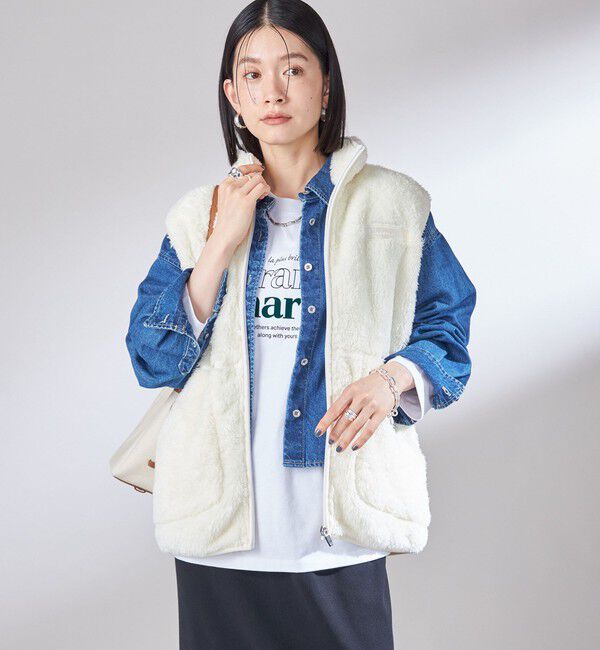 SHIPS for women「【SHIPS別注】Champion: プリント ロングスリーブ TEE」|Tシャツ・カットソー|