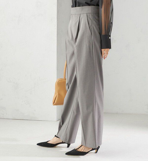 SHIPS for women「〈洗濯機可能〉マルチ ファンクション ワイド スラックス」|その他|